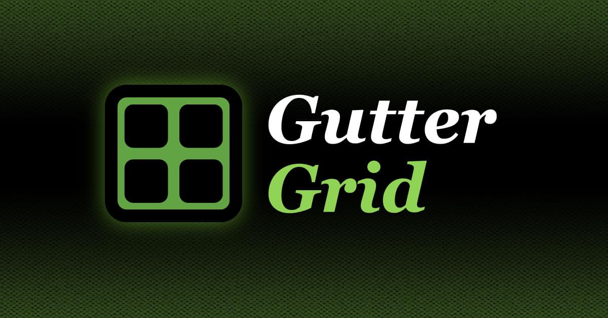 Gutter Grid logo